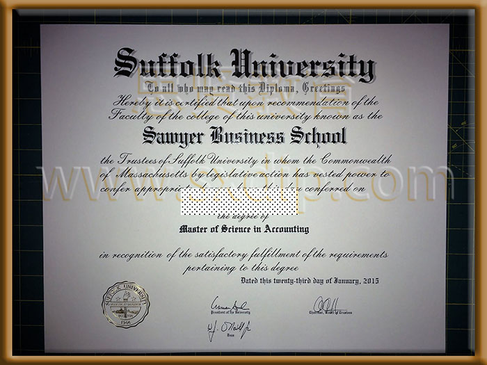 萨福克大学-Suffolk-University-diploma-degree