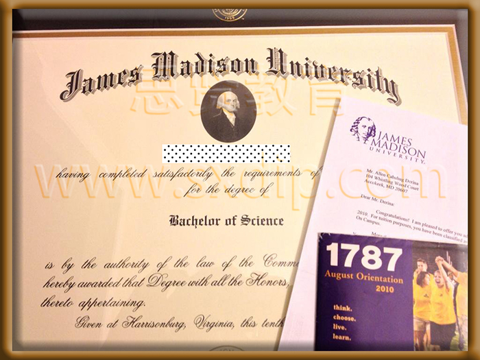 詹姆斯麦迪逊大学-James-Madison-University,-diploma-degree