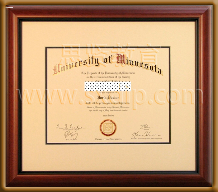 明尼苏达大学-University-of-Minnesota-diploma-degree