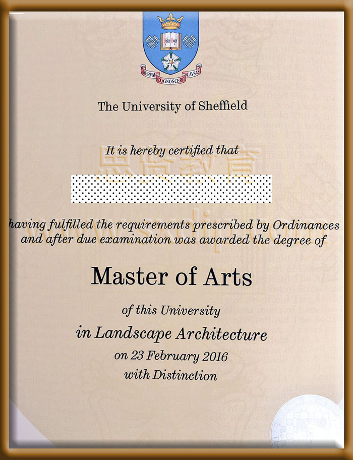 谢菲尔德大学-University-of-Sheffield-diploma-degree