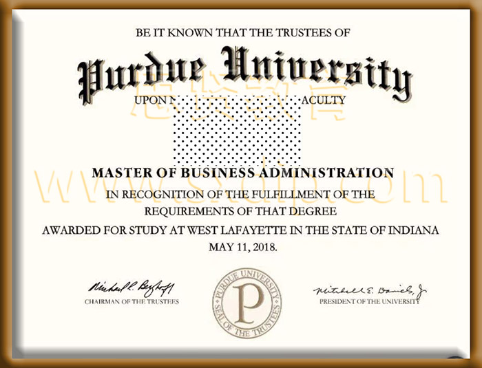 普渡大学-Purdue-University-diploma-degree