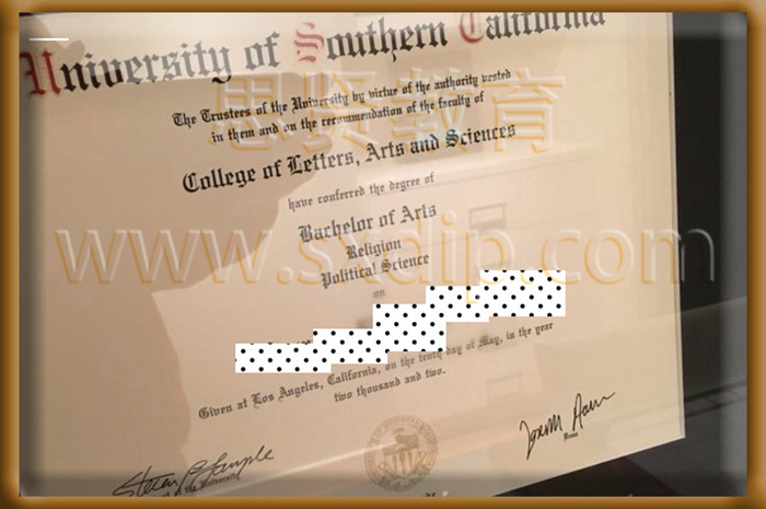 南加州大学-University-of-Southern-California,-diploma-degree