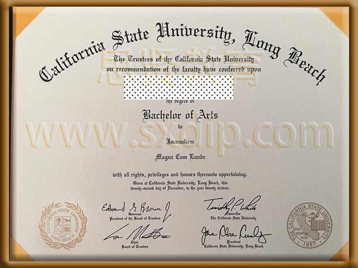 加州大学伯克利分校-California-State-University---Long-Beach-diploma-degree