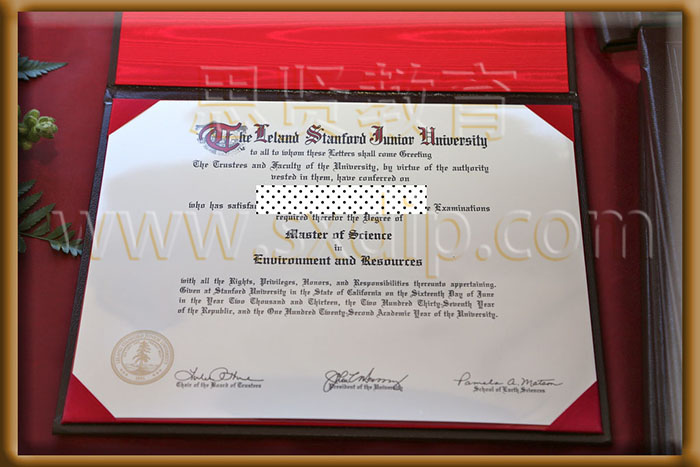 斯坦福大学-Stanford-diploma-degree