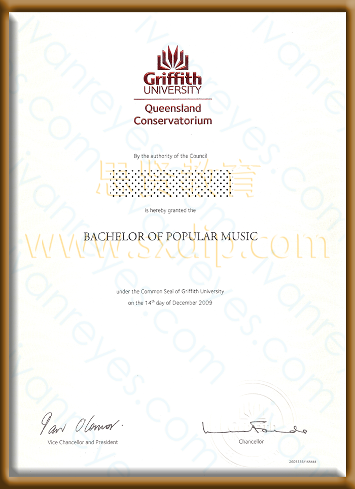 澳洲格里菲斯大学-Aozhou-Gullivers-Adams-University-diploma-degree